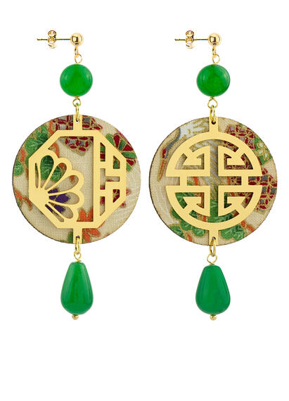 Orecchini Fu Verde - Lebole Maison